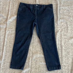 Stretch Denim Capris